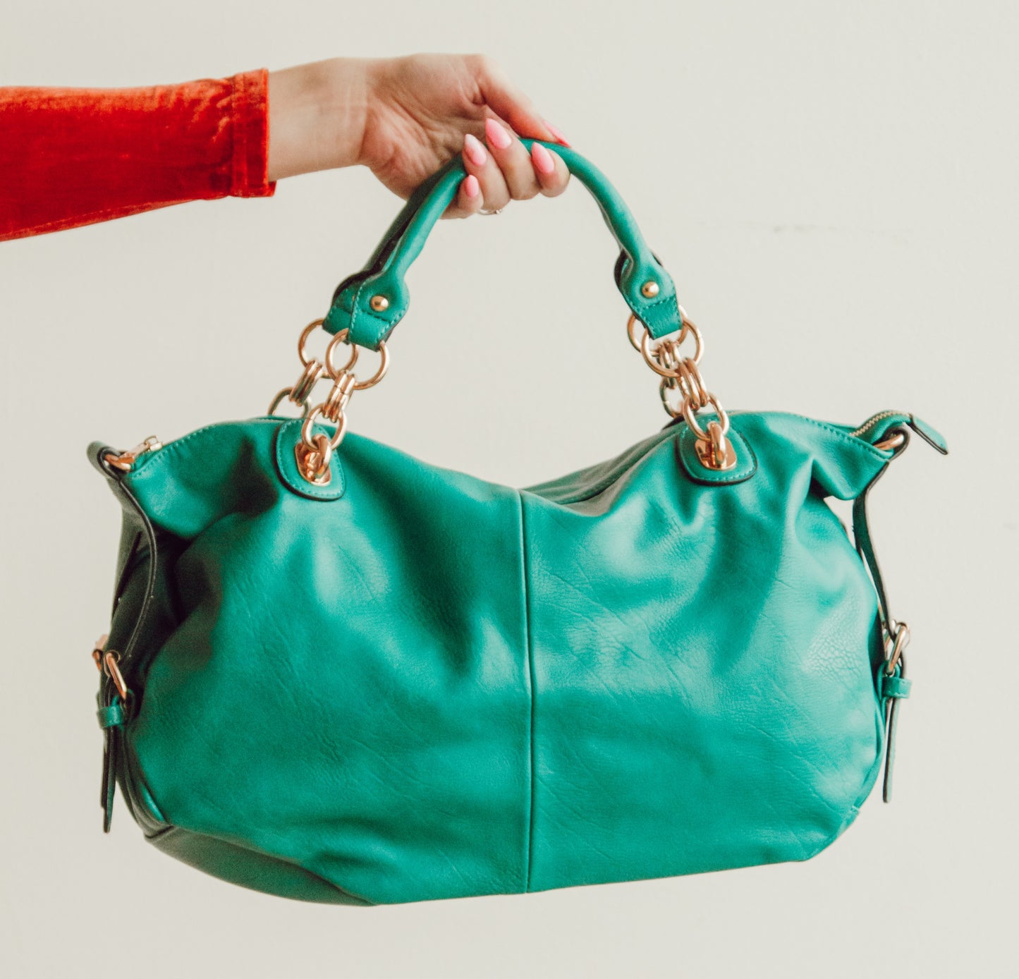 Moda Luxe 'Van' Vegan Leather Satchel Bag