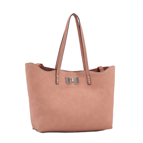 "PREMIERE" 2-IN-1 TOTE Handbag by lithyc - lithyc.com
