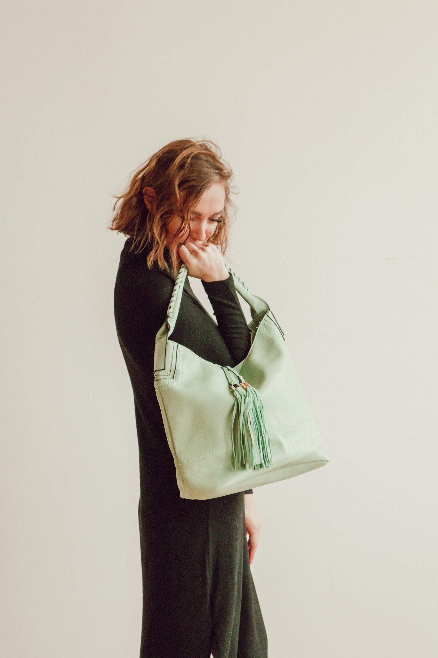 "REBECCA" Tasseled SATCHEL by lithyc - lithyc.com