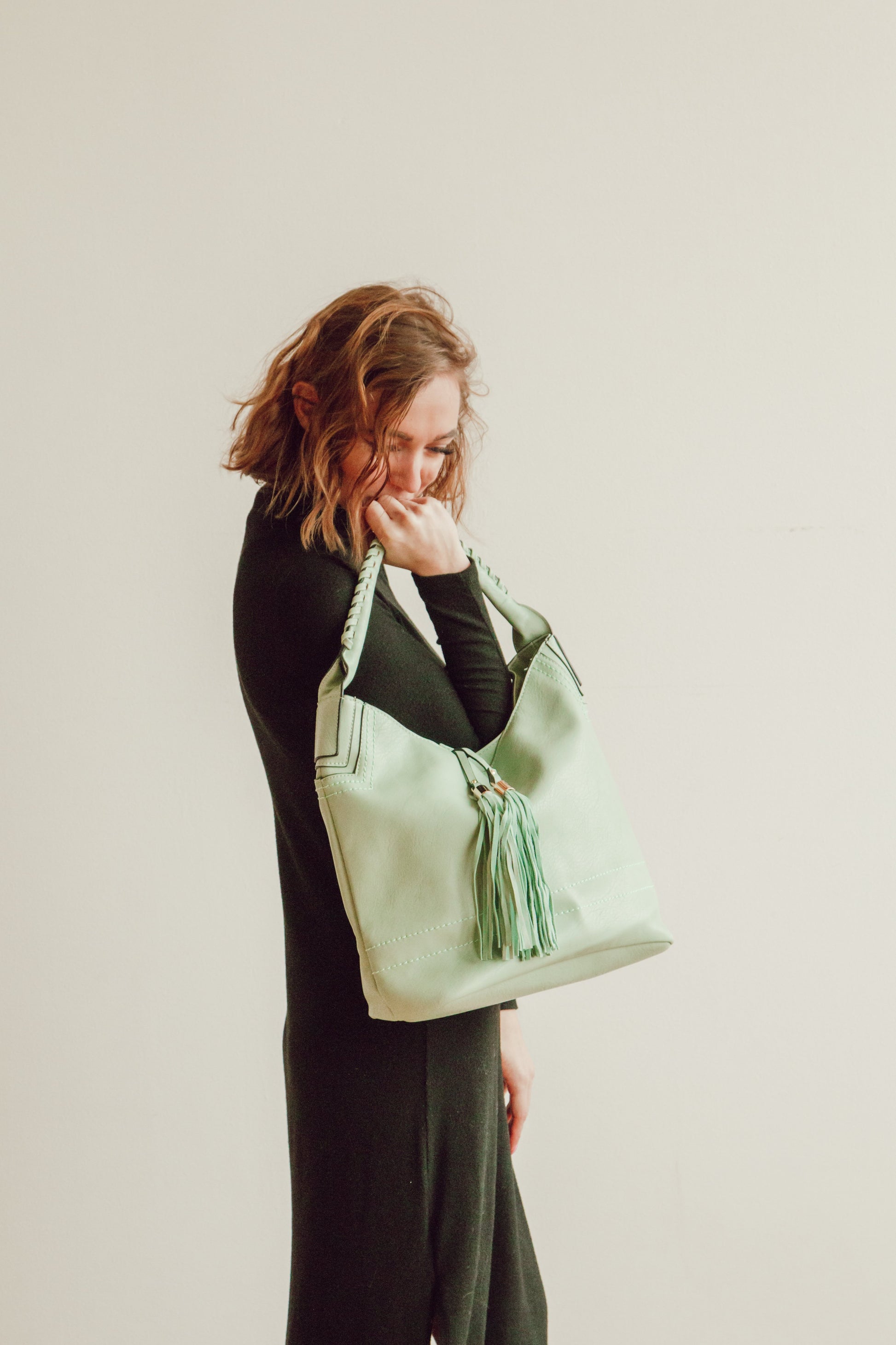 "REBECCA" Tasseled SATCHEL by lithyc - lithyc.com