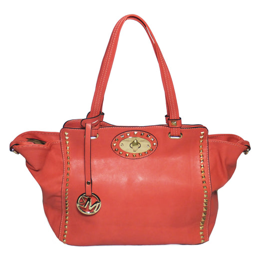 Michael Michelle 'Upton' Wide Studded Tote Bag For Women - lithyc.com