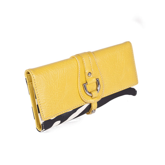 'Jolene' Zebra Striped Wallet by Lithyc - lithyc.com