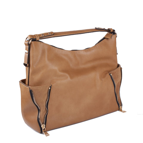 Moda Luxe 'Daytona' Leather Shoulder Bag