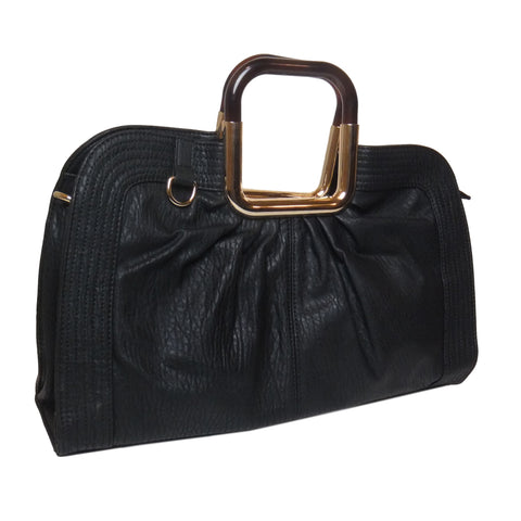 “LANDIS" FRAMED SATCHEL by lithyc