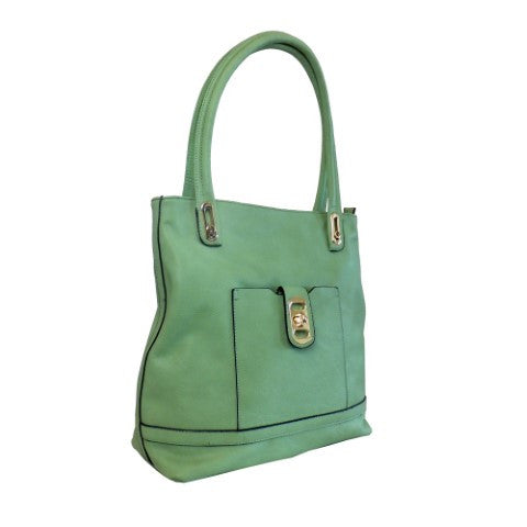 Lithyc 'Rachael' Medium Square Vegan Leather Tote Bag - lithyc.com