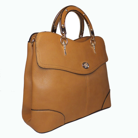 "CIARAN” STRUCTURED TOTE Handbag by lithyc