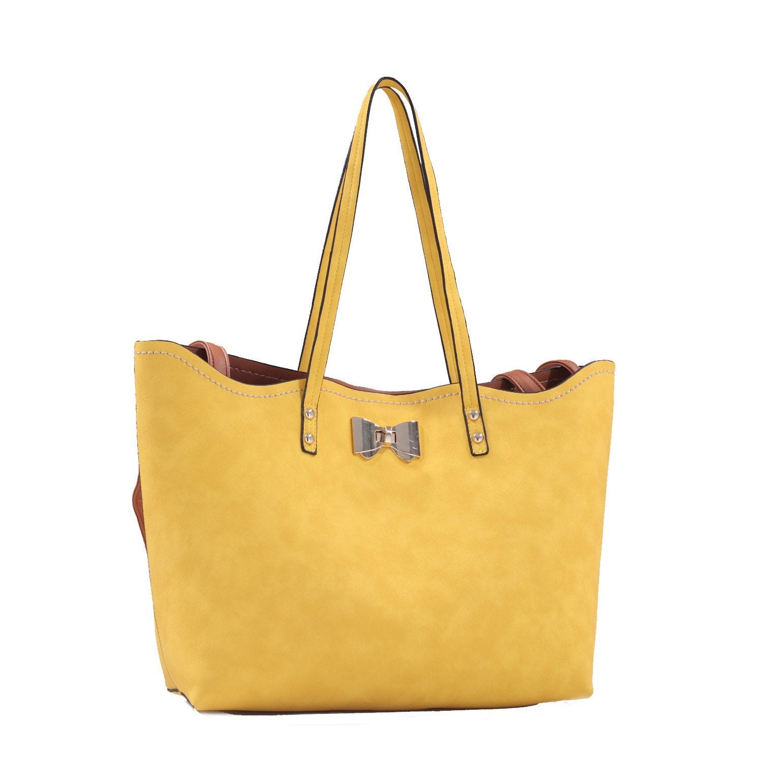 "PREMIERE" 2-IN-1 TOTE Handbag by lithyc - lithyc.com