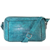 "Maxie" Croc Embossed Crossbody by Bueno