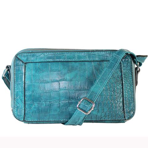 "Maxie" Croc Embossed Crossbody by Bueno - lithyc.com