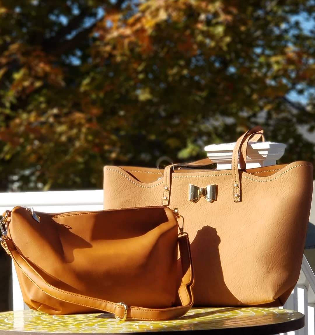 "PREMIERE" 2-IN-1 TOTE Handbag by lithyc