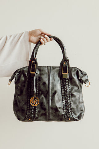 Michael Michelle 'Lola' Medium Vegan Leather Tote Handbag
