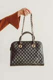 "RORY" 2-in-1 QUILTED SATCHEL BAG By LITHYC