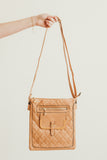 "APRIL" Quilted Crossbody Bag By Lithyc