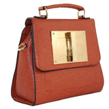"NINA" STRUCTURED CROSSBODY TOTE by lithyc