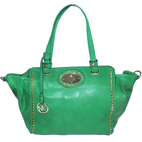 Michael Michelle 'Upton' Wide Studded Tote Bag For Women - lithyc.com