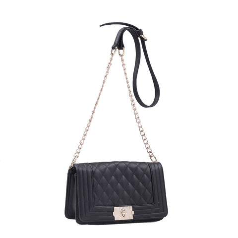 "MARILYN" Quilted Crossbody Bag By Lithyc