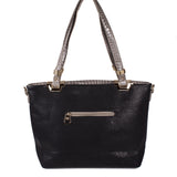 Michael Michelle 'Lizzy' Black Tote Bag For Women