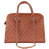 "RORY" 2-in-1 QUILTED SATCHEL BAG By LITHYC