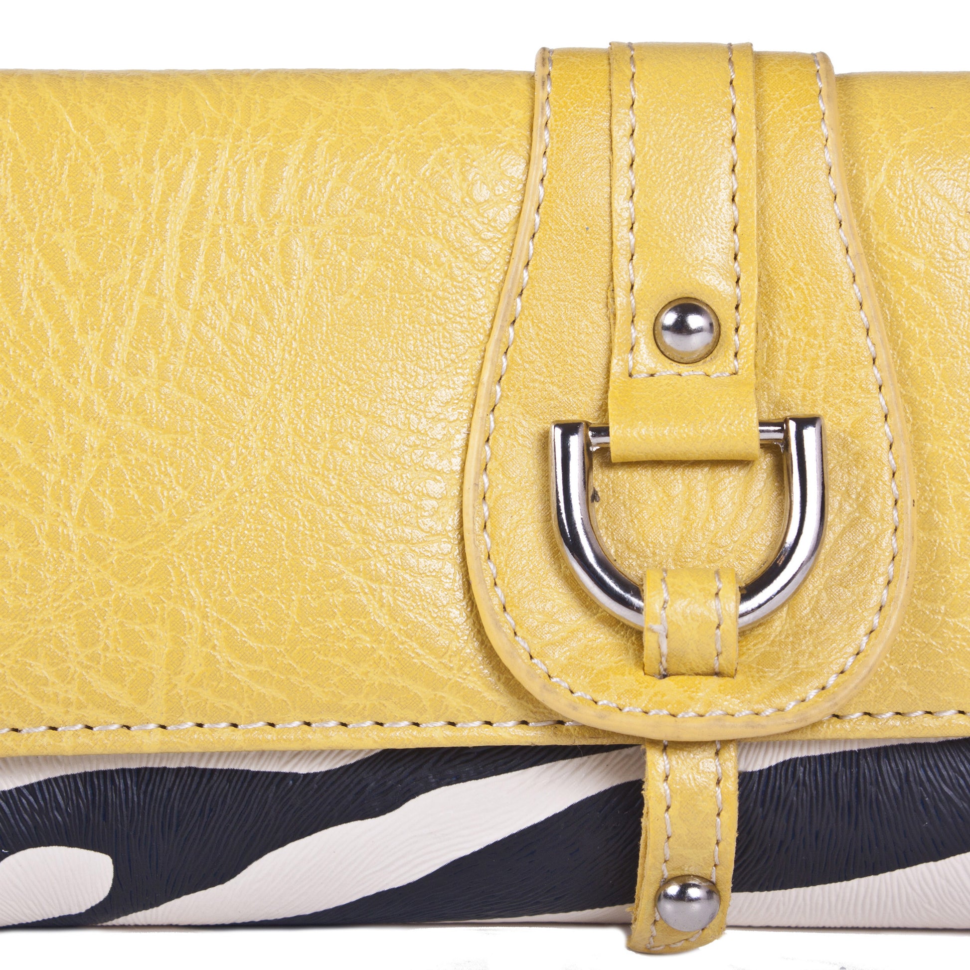 'Jolene' Zebra Striped Wallet by Lithyc - lithyc.com